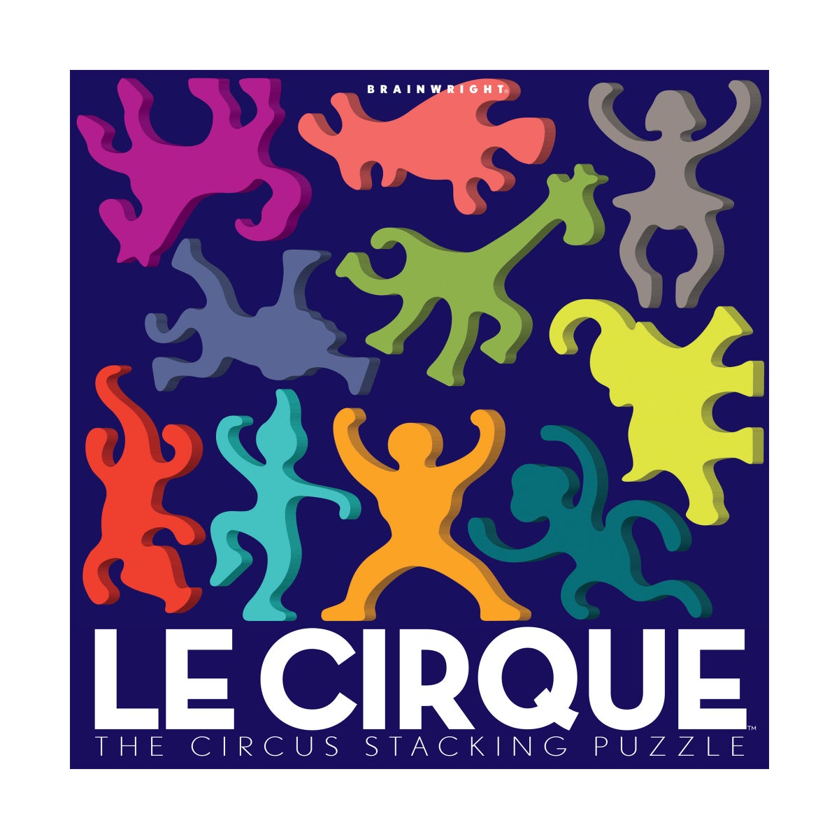 LE CIRQUE THE CIRCUS STACKING PUZZLE (6) ENG